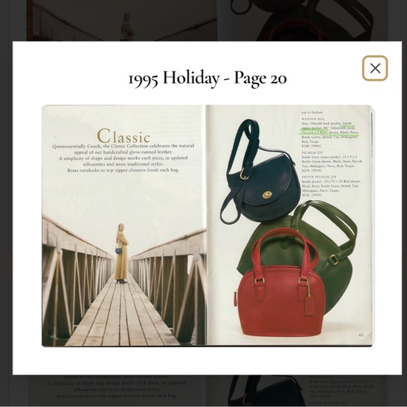 ✨ Vintage Coach Watson Bag – Style 9981 – USA Made – Black Leather Crossbody - Picture 13 of 13